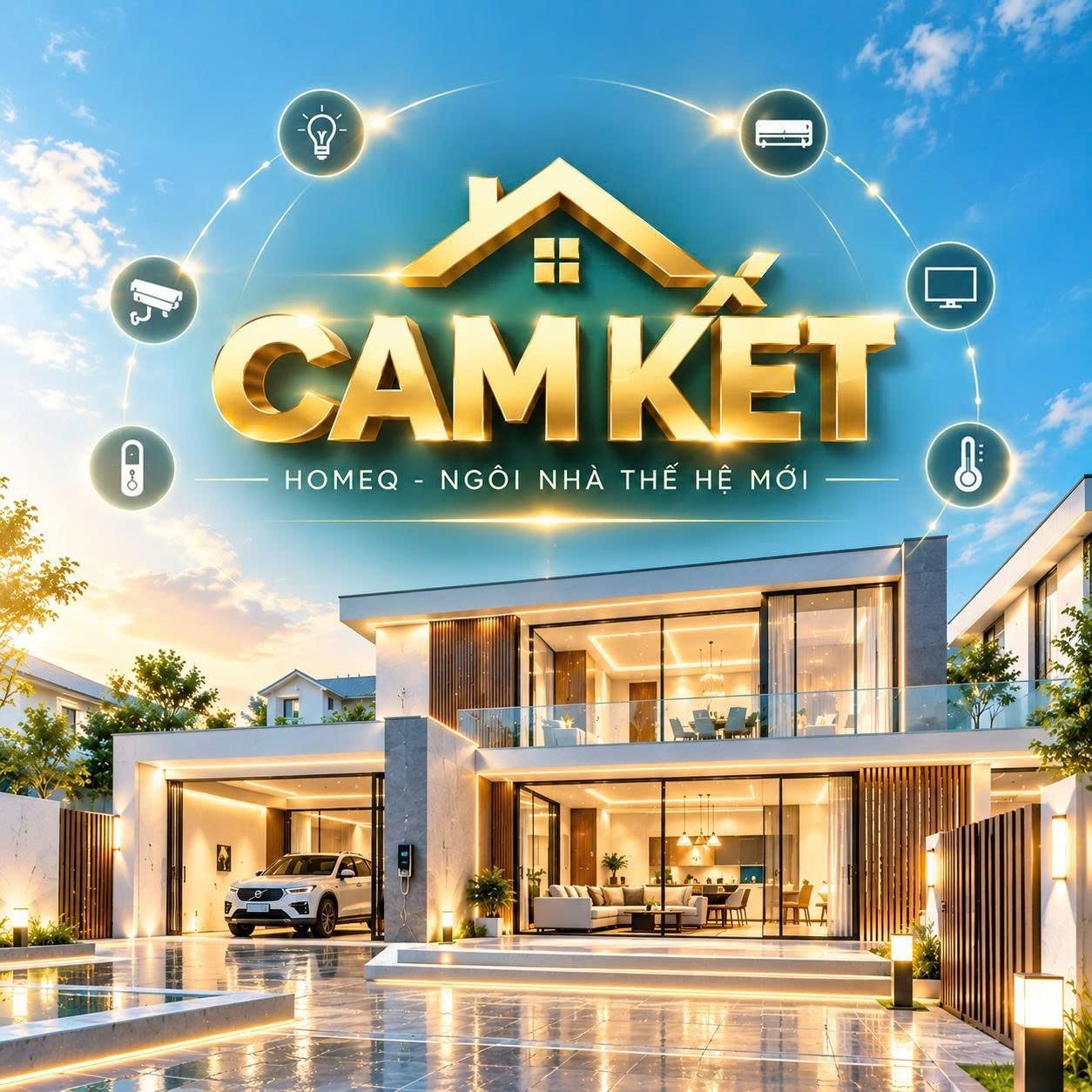 Ngôi nhà thông minh HomeQ cùng thông điệp cam kết