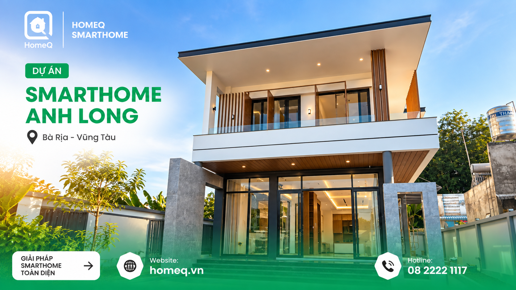 Dự án Smarthome Anh Long tại Bà Rịa, Vũng Tàu