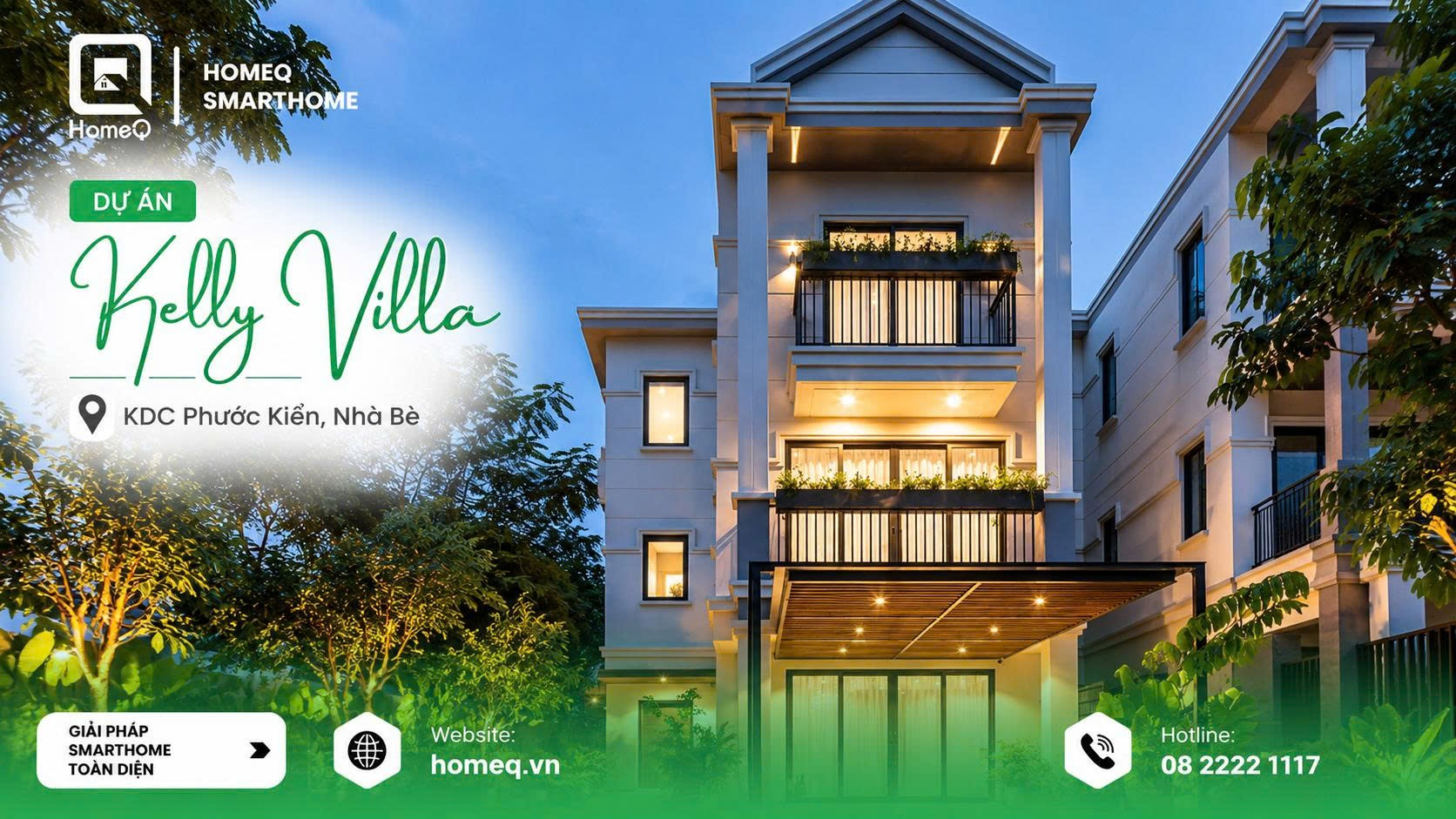 Dự án Kelly Villa tại khu dân cư Phước Kiển, Nhà Bè