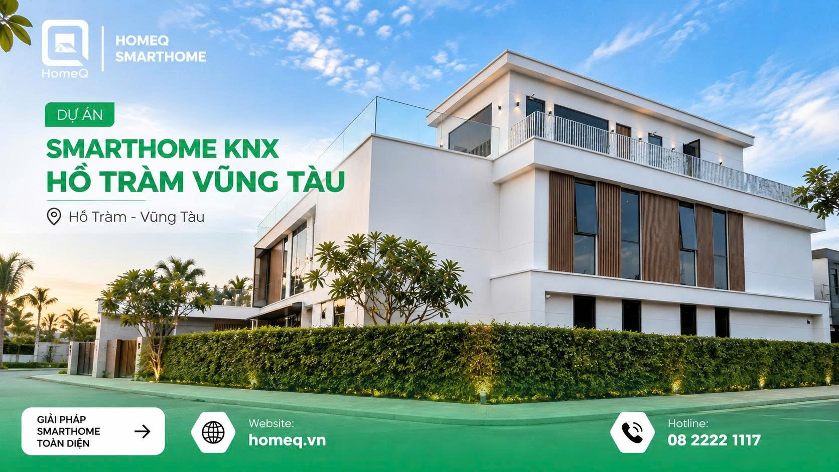 Dự án Smarthome KNX Hồ Tràm, Vũng Tàu